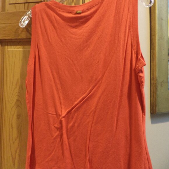 St. John Zip Hooded Jacket with Tank~Red See-thru, Long sleeves, Full Zip Size:M - Picture 15 of 15